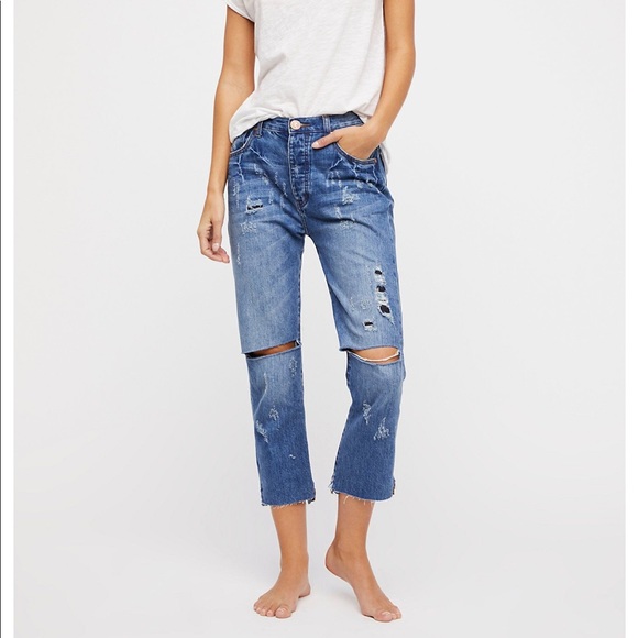 One Teaspoon Denim - One Teaspoon Hooligans Pacifica Crop